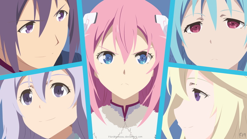 1080P动漫壁纸 学战都市Asterisk 水城学园高清壁纸