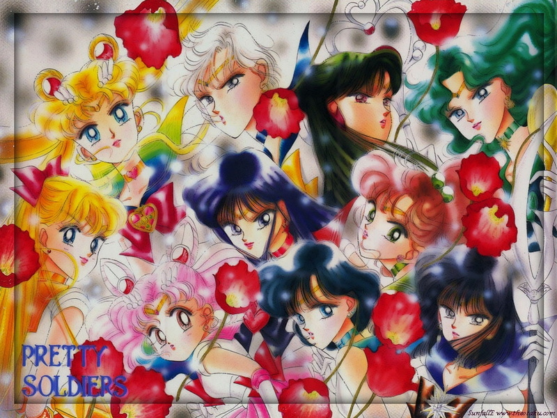 美少女战士同人壁纸合集 可爱少女战士高清壁纸