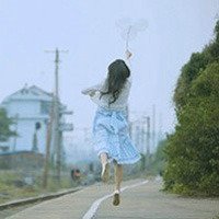 女生奔跑背影QQ头像合集！34张唯美氛围感头像直接存