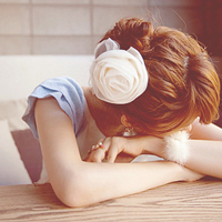 48张小清新淡雅风格女生QQ头像合集