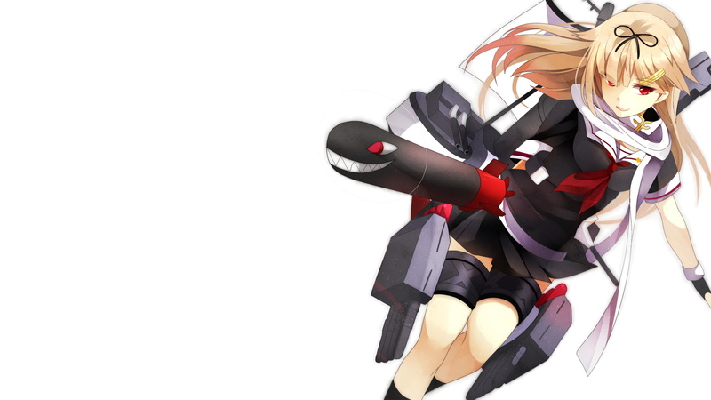 舰娘夕立的日常私服壁纸