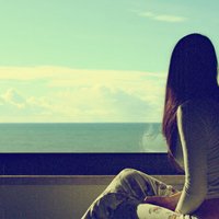 女生孤独背影头像合集 37张