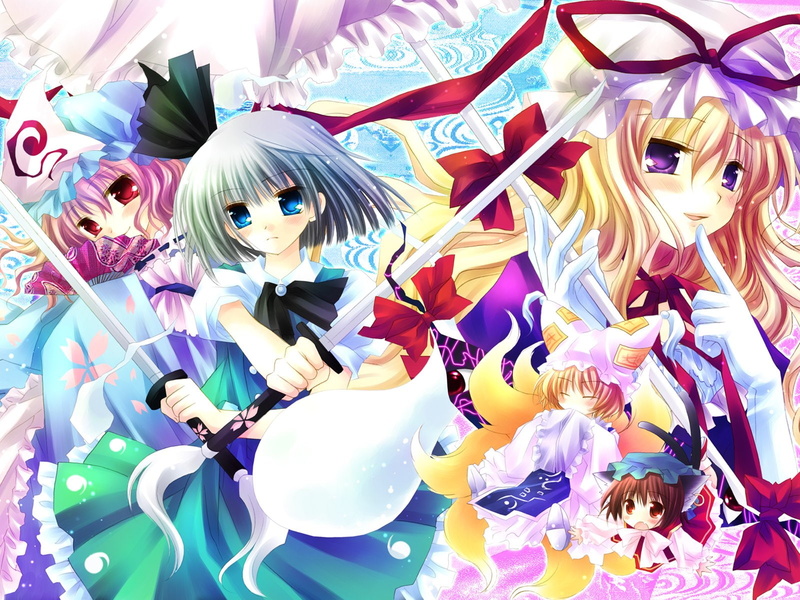 东方Project同人壁纸合集 萌系兽耳少女游戏壁纸