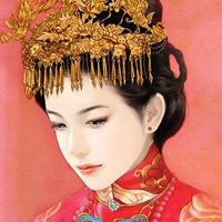 36张超绝古风嫁衣动漫女生头像，氛围感拉满
