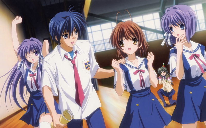 《CLANNAD》角色人形立牌壁纸合集 真实还原动漫人物质感