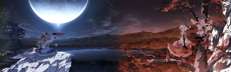 东方project伊吹萃香高清壁纸