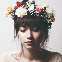 48张超治愈！森系清新花环女生头像合集