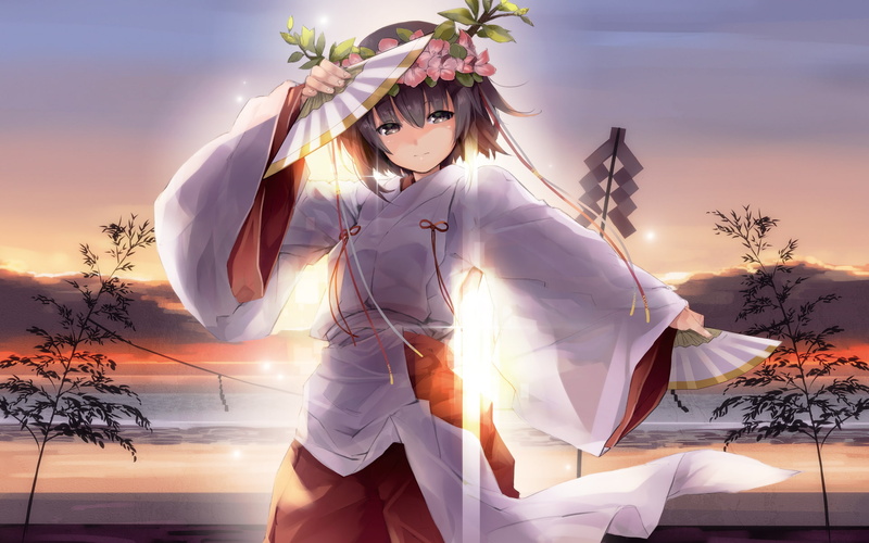 缘之空天女目瑛1080P壁纸合集