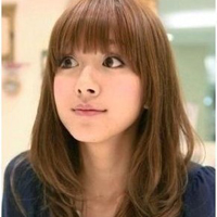 48张齐刘海女生QQ头像，美成初恋感满满