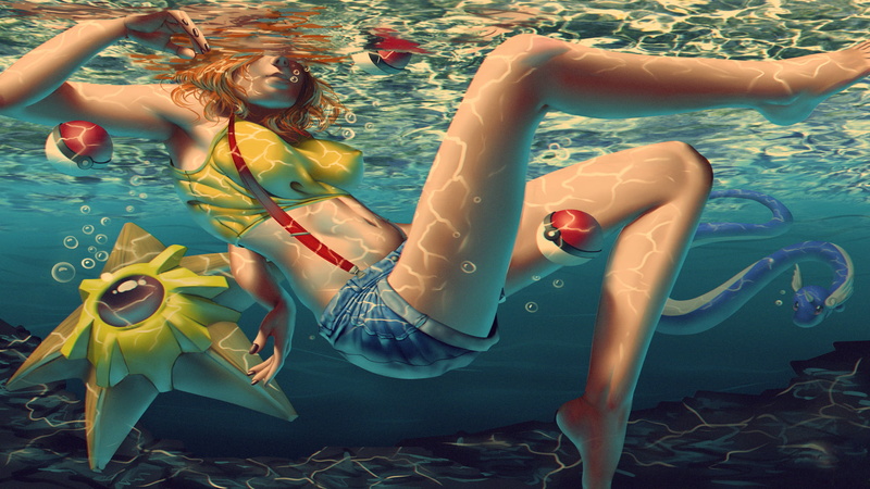 小霞和宝可梦的1080P高清壁纸合集