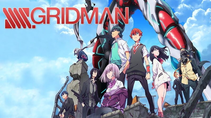 电光机王SSSS.GRIDMAN 新条茜宝多六花 动漫少女高清手机壁纸