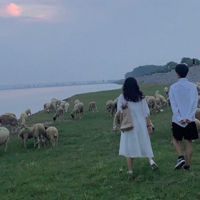 超火的情侣真人头像合集！16张高清一对两张图直接存