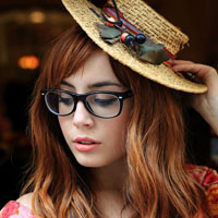 戴帽女生QQ头像合集！帽子爱好者快来看60张精选图