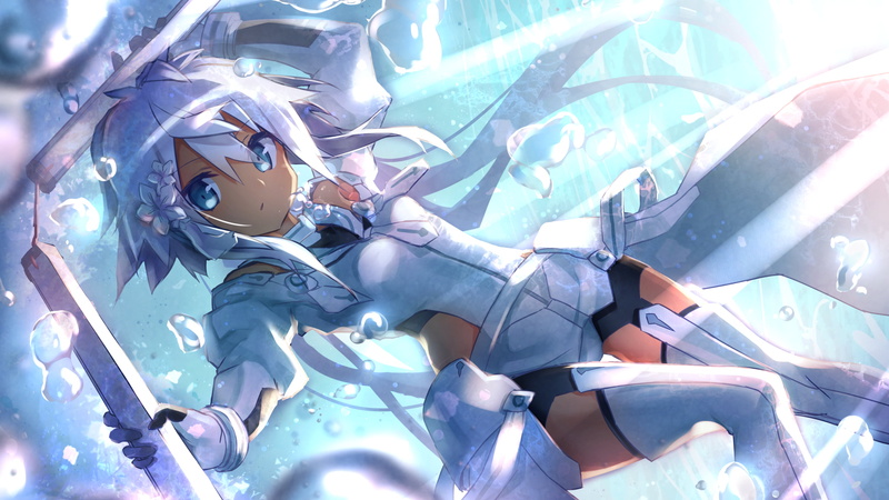 《结城友奈是勇者》水下主题高清壁纸合集 2K画质