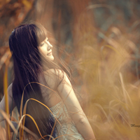 45张氛围感拉满的意境女生QQ头像，温柔又治愈