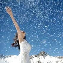 16张飘雪氛围感女生头像 清冷气质雪景美人头像合集