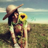 女生向日葵头像 32张清新森系氛围感美图合集