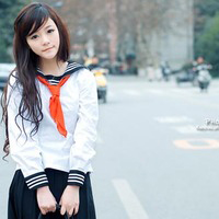 60张校服清纯可爱女生头像合集