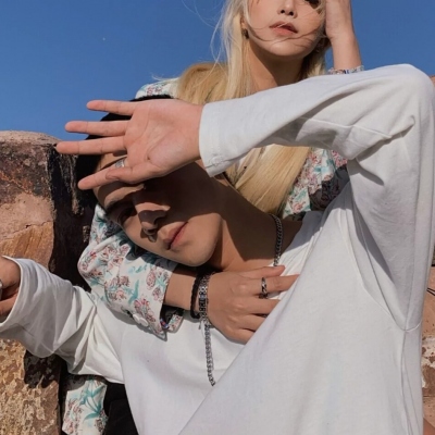 18组真人复古风情侣头像 氛围感拉满