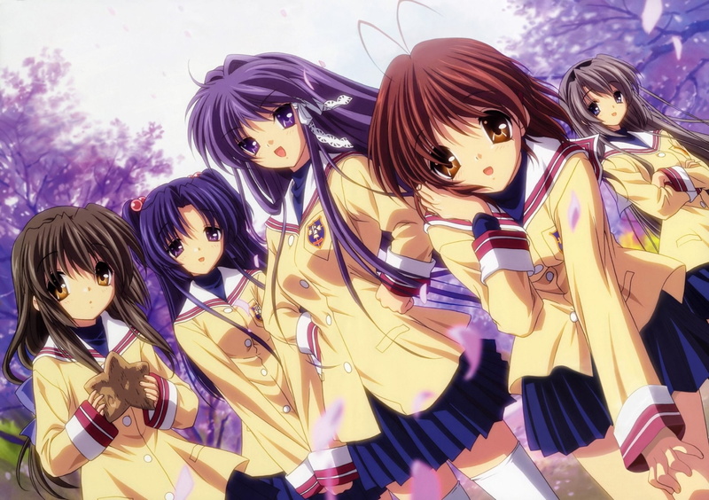 《CLANNAD》角色高清壁纸合集 古河渚 伊吹风子 一之濑琴美 藤林杏 藤林椋 坂上智代