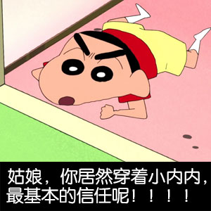 蜡笔小新无节操搞笑表情包合集