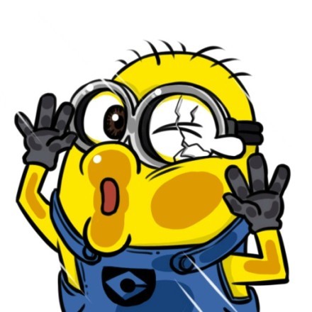 超火的贴脸玻璃可爱表情包合集