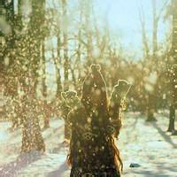16张唯美雪天女生头像合集 氛围感拉满