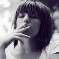 48张高冷禁欲风黑白女生QQ头像 氛围感拉满