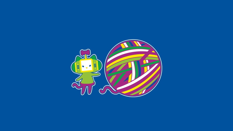 抽象极简风Hello Kitty跨界合集壁纸