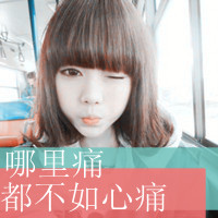 阿宝色带字女生头像 配文“爱我恨我别怕我”共48组