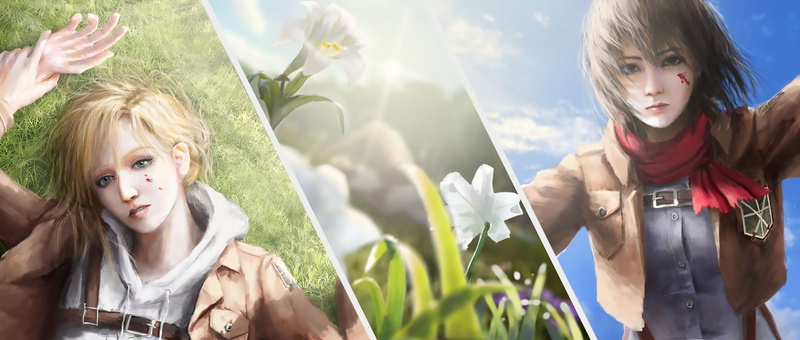 《进击的巨人》壁纸合集 三笠、阿尼等角色高清图