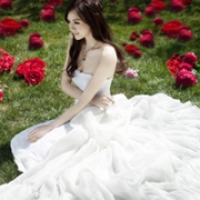 48张小清新婚纱照女生唯美头像合集