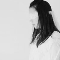 27张黑白蒙眼女生头像 清冷伤感风QQ头像合集