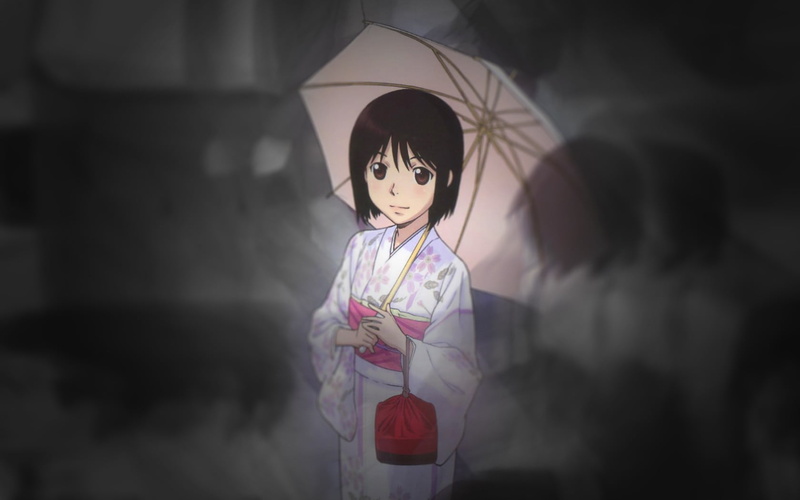 《欢迎加入NHK》童年少女治愈壁纸 720P高清传统服饰风格