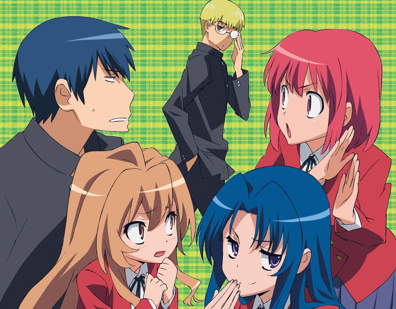 《龙与虎》高清壁纸合集 川岛亚美逢坂大河等角色登场