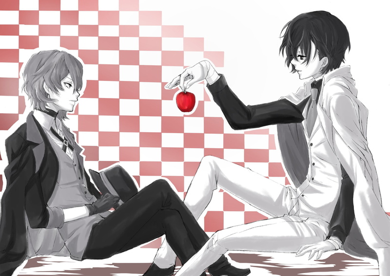 文豪野犬中原中也与太宰治 高清壁纸合集