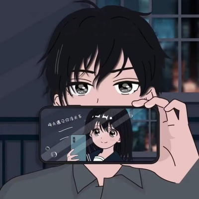 抖音最火动漫情侣头像！一男一女最新合集12张