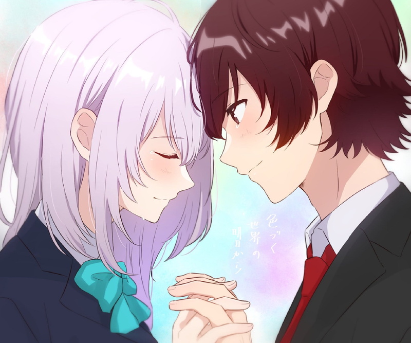 《来自多彩世界的明天》高清壁纸 女主彩音梦回色彩世界