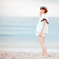 60张清新白裙女生头像 干净又治愈的小清新风格