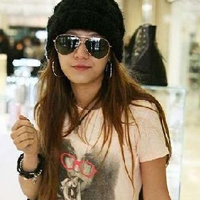 48张戴墨镜的时尚女生头像 适配QQ超有氛围感