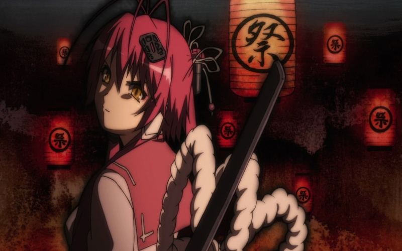百花缭乱武士少女高清壁纸合集