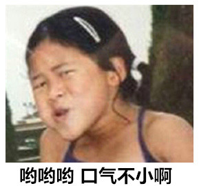 无节操小女孩搞怪表情包合集
