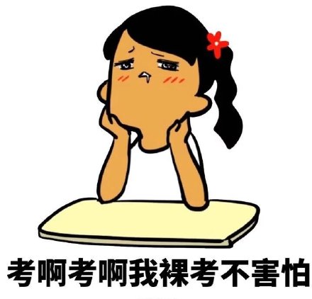 学生党懂的！《野子》考试版表情包来了