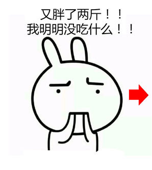 金馆长兔子喊你减肥啦！这套表情包太真实了