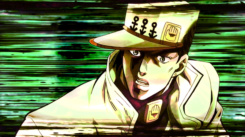 超酷的JOJO奇妙冒险空条承太郎高清壁纸