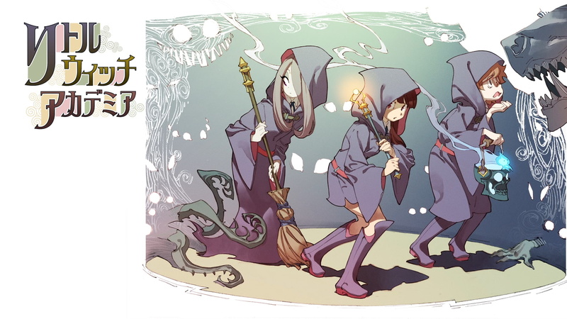 小魔女学园同人壁纸合集 三位主角高清壁纸上线