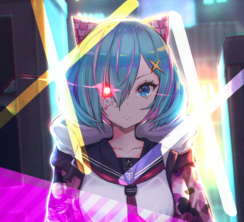 碧蓝航线巴尔的摩 动漫美少女 720P高清壁纸