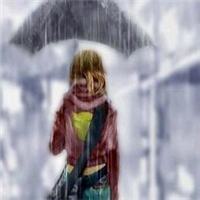17张氛围感拉满！雨中打伞的伤感女生丧系头像