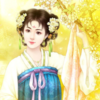 QQ古典绘画女生头像合集，带着独一份古典韵味的温柔美感（共47张）