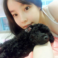 女生抱狗狗的暖心头像合集 29张治愈感拉满